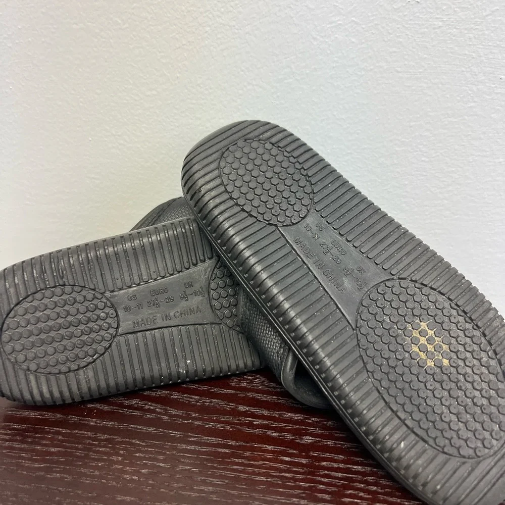 Capelli- Toddler Flip Flop,‎ Black- Sports- Size: 10-11